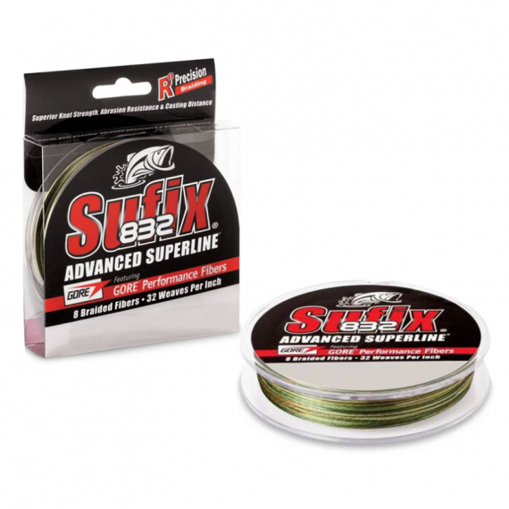 Sufix 832 Braid 120m Flätlina CAMO 0,28mm/50LB i gruppen Fiskelinor / Flätlinor & Superlinor hos Sportfiskeprylar.se (100464NO)