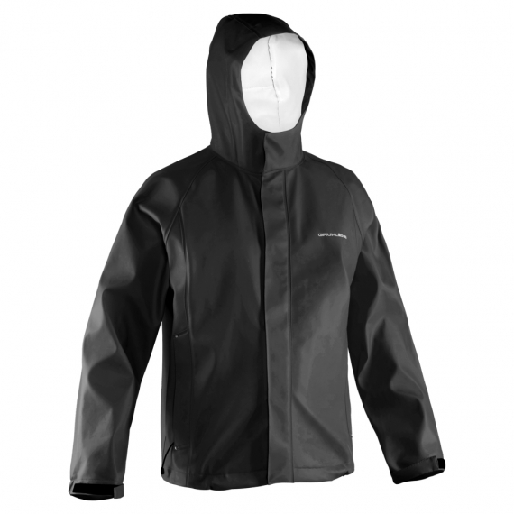 Grundéns Neptune 319 Hooded Jacket Black i gruppen Kläder & Skor / Kläder / Jackor / Regnjackor hos Sportfiskeprylar.se (10079-001-0013r)
