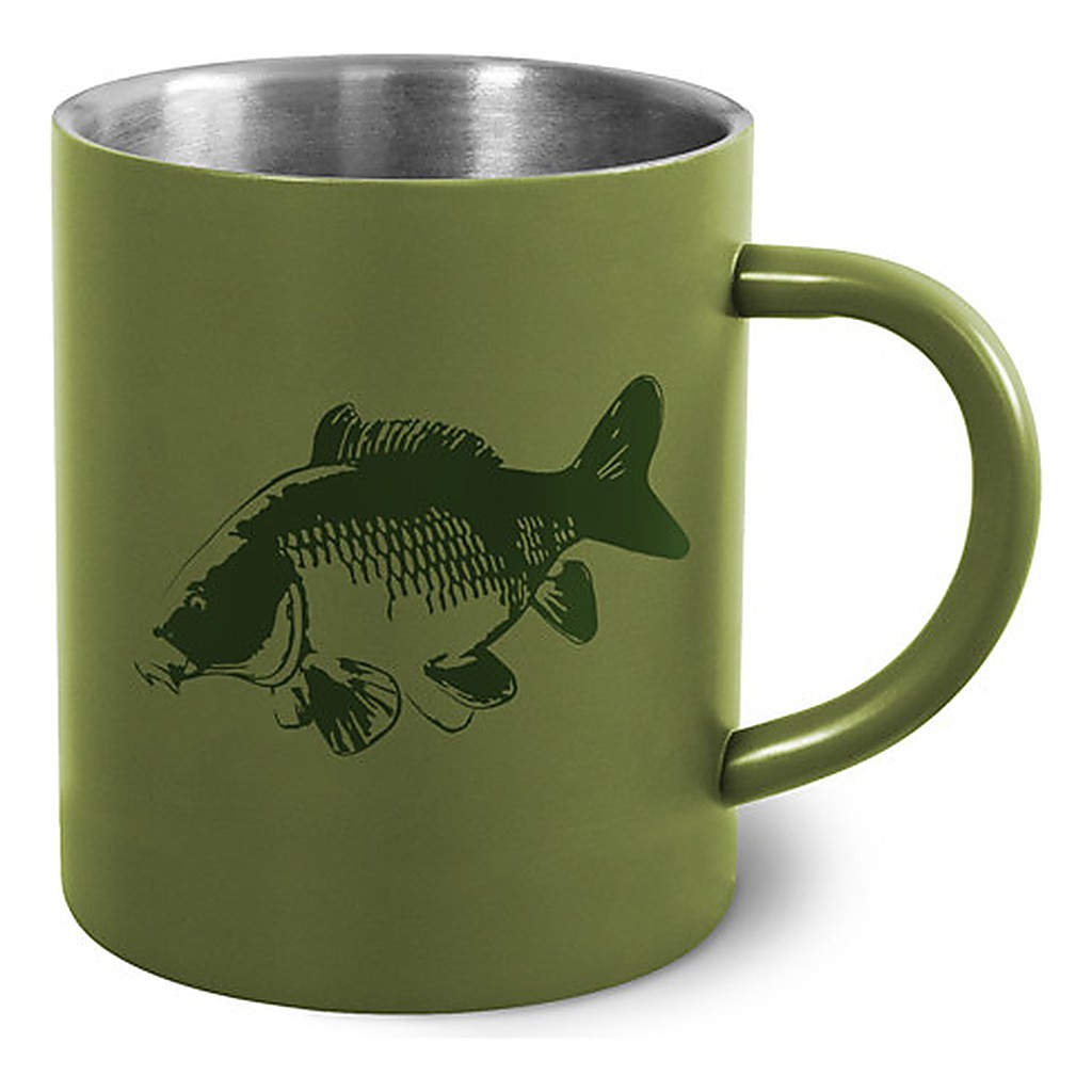 Delphin Stainless Steel Carp Cup - 300 ml i gruppen Outdoor / Friluftskök & Redskap / Koppar & Muggar hos Sportfiskeprylar.se (101002393)