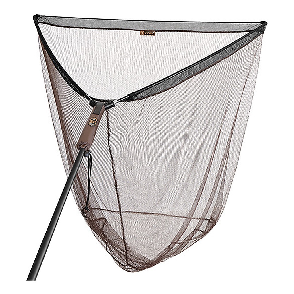 Delphin Folding Carp Net 100x100 cm/1.8 m/2-piece i gruppen Verktyg & Tillbehör / Håvar / Specimenhåvar & Håvtillbehör hos Sportfiskeprylar.se (101004526)