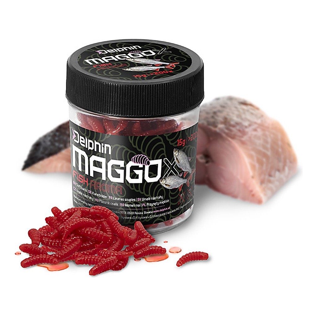 Delphin Artificial Bait Maggox Pop Up i gruppen Fiskedrag / Boilies, Krokbeten & Mäsk / Plastbeten hos Sportfiskeprylar.se (101005771r)