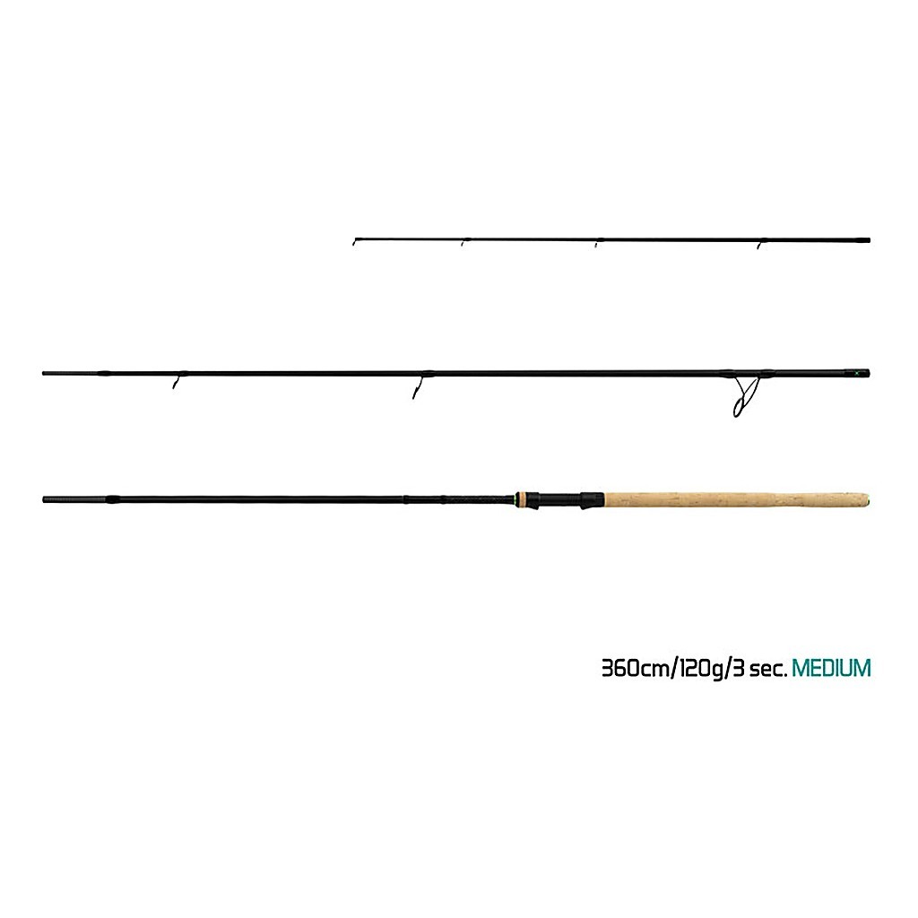 Delphin Reaxe Feeder Medium - 360 cm/120 g/3-piece i gruppen Fiskespön / Specimenspön / Feederspön hos Sportfiskeprylar.se (101006661)