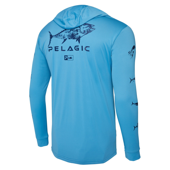 Pelagic AquaTek Hooded - Gyotaku OCE i gruppen Kläder & Skor / Kläder / Tröjor / Hoodies hos Sportfiskeprylar.se (1015231005-OCE-Sr)