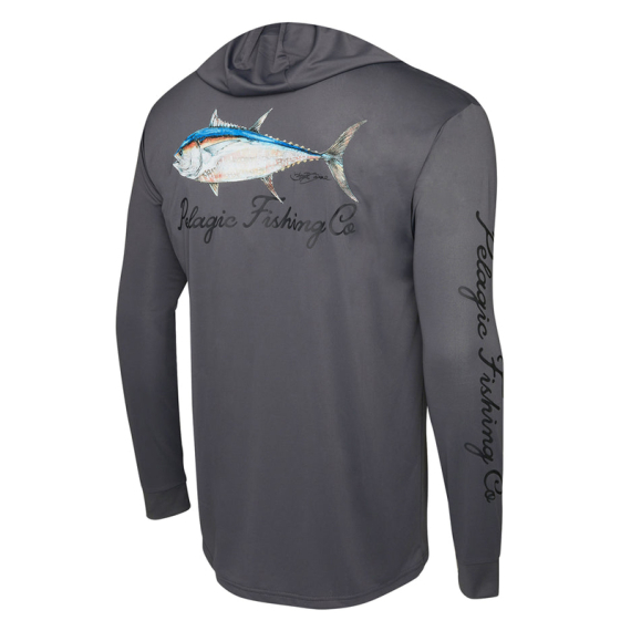 Pelagic AquaTek Hooded - Goione BFT GRA i gruppen Kläder & Skor / Kläder / Tröjor / Hoodies hos Sportfiskeprylar.se (1015243005-GRA-Sr)