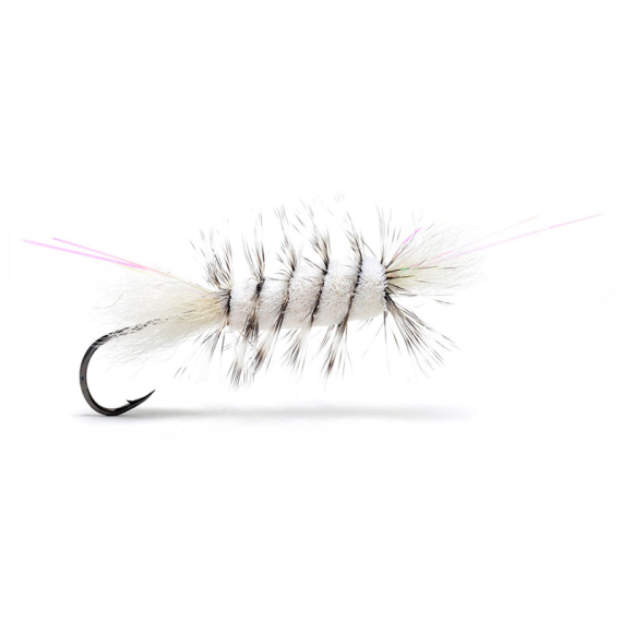 Bomber Tube - White/Grizzly - 0,75\'\' - 40mm i gruppen Fiskedrag / Flugor / Laxflugor hos Sportfiskeprylar.se (101977GL)