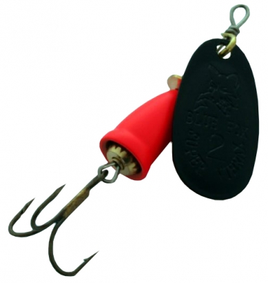 Blue Fox Vibrax Fluorescent BFF Nr 2 BKFR i gruppen Fiskedrag / Spinnare hos Sportfiskeprylar.se (102182NO)