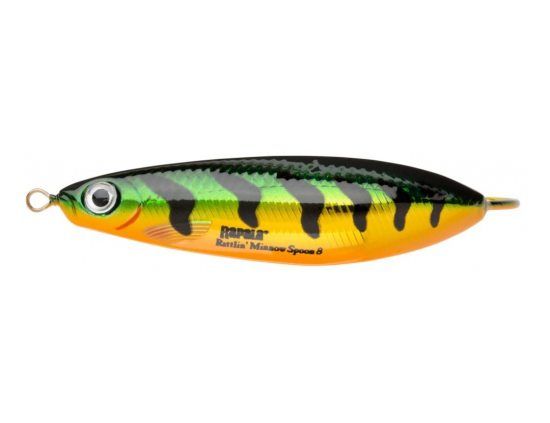 Rapala Minnow Spoon Rattlin 8 cm FLP i gruppen Fiskedrag / Skeddrag hos Sportfiskeprylar.se (102323NO)