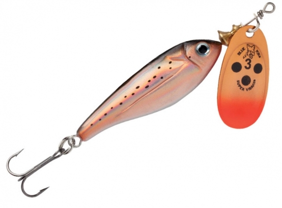 Blue Fox Vibrax Minnow Super BFMSV Nr 2, C i gruppen Fiskedrag / Spinnare / Inlinespinnare hos Sportfiskeprylar.se (102771NO)