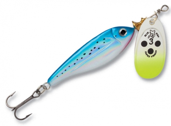 Blue Fox Vibrax Minnow Super BFMSV Nr 2 SB i gruppen Fiskedrag / Spinnare hos Sportfiskeprylar.se (102780NO)