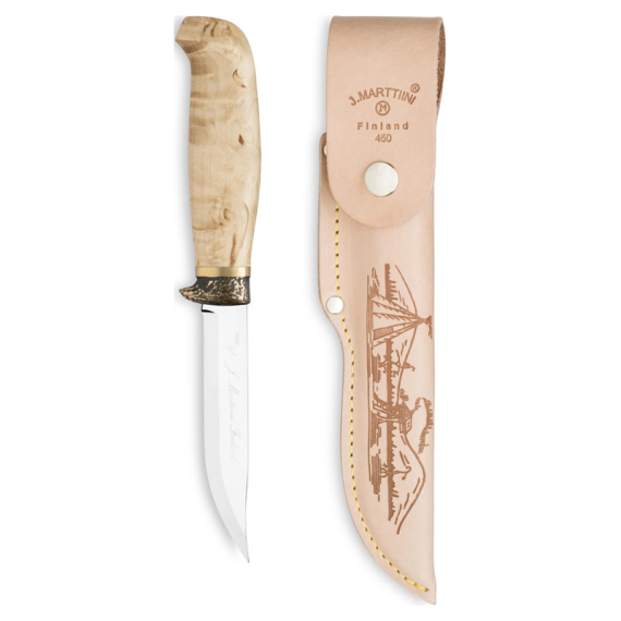 Marttiini Jaktkniv Deluxe Lynx Bronze i gruppen Verktyg & Tillbehör / Knivar & Yxor / Knivar / Vildmarksknivar hos Sportfiskeprylar.se (102853NO)