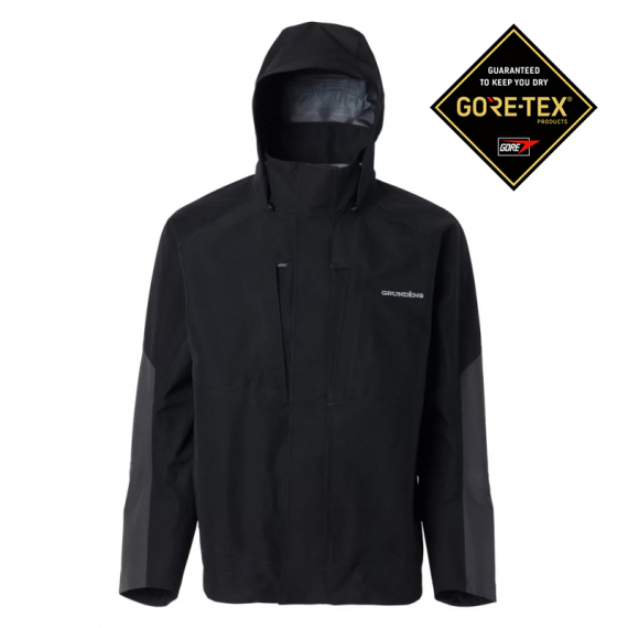 Grundéns Buoy X Gore-tex Jacket Black - XL i gruppen Kläder & Skor / Kläder / Jackor / Skaljackor hos Sportfiskeprylar.se (10315-001-0016)