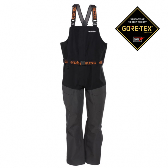 Grundéns Buoy X Gore-tex Bib Black i gruppen Kläder & Skor / Kläder / Byxor / Bibs hos Sportfiskeprylar.se (10316-001-0013r)