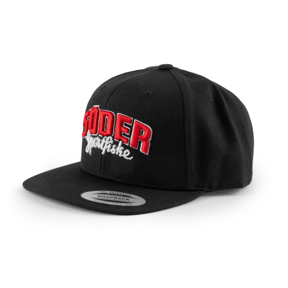 Söder Sportfiske Snapback Black - Original Logo i gruppen Kläder & Skor / Kepsar & Huvudbonader / Kepsar / Snapbackkepsar hos Sportfiskeprylar.se (103545674878-OL)