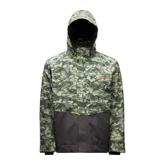 Grundéns Downrigger Gore-Tex Jacket Refraction Camo Green/Anchor i gruppen Kläder & Skor / Kläder / Jackor / Regnjackor hos Sportfiskeprylar.se (10367-981-0015r)