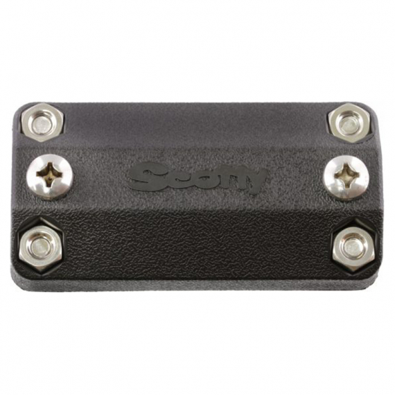 Scotty 242BK Adapter för relingsmontage, Svart i gruppen Marinelektronik & Båt / Båttillbehör / Fästen & Hållare / Övriga Fästen & Hållare hos Sportfiskeprylar.se (10411224)