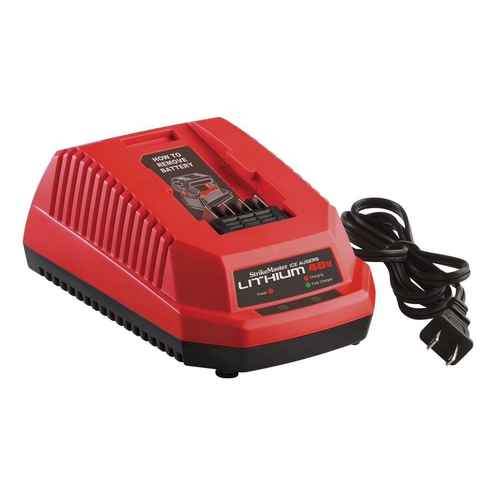 Strikemaster 40V Laddare i gruppen Fiskemetoder / Vinterfiske hos Sportfiskeprylar.se (105328NO)