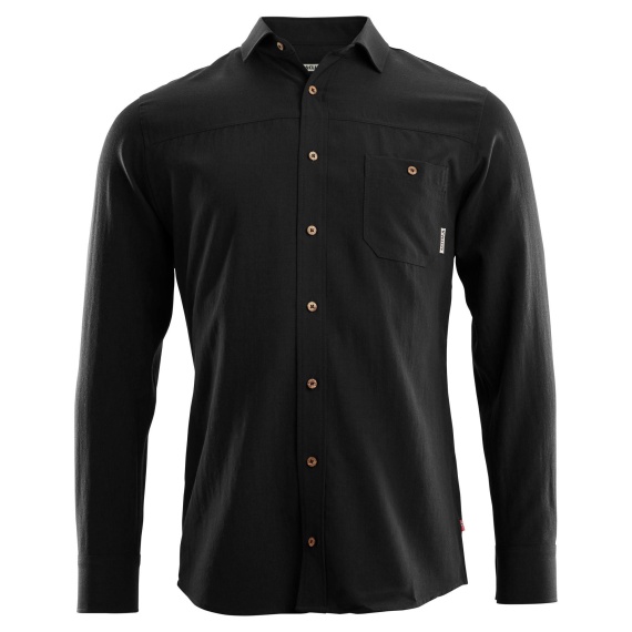 Aclima Wool Woven Wool Shirt Men Jet Black i gruppen Kläder & Skor / Kläder / Underställ & Underkläder / Underställströjor hos Sportfiskeprylar.se (105638-Sr)