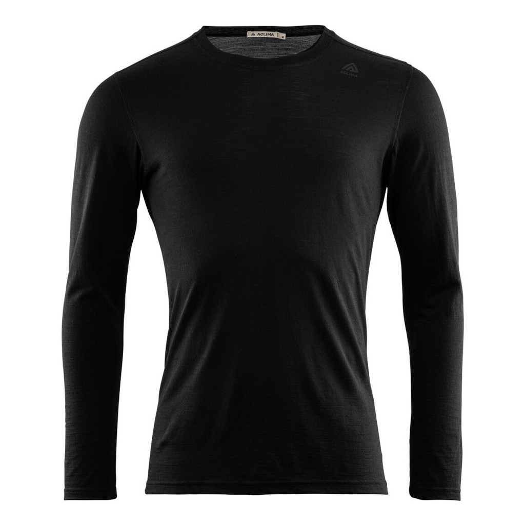 Aclima LightWool Undershirt Long Sleeve Jet Black i gruppen Kläder & Skor / Kläder / Underställ & Underkläder / Underställströjor hos Sportfiskeprylar.se (106740r)