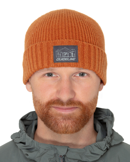 Guideline Phatagorva Beanie - Rusty Brown i gruppen Kläder & Skor / Kepsar & Huvudbonader / Mössor hos Sportfiskeprylar.se (107712GL)