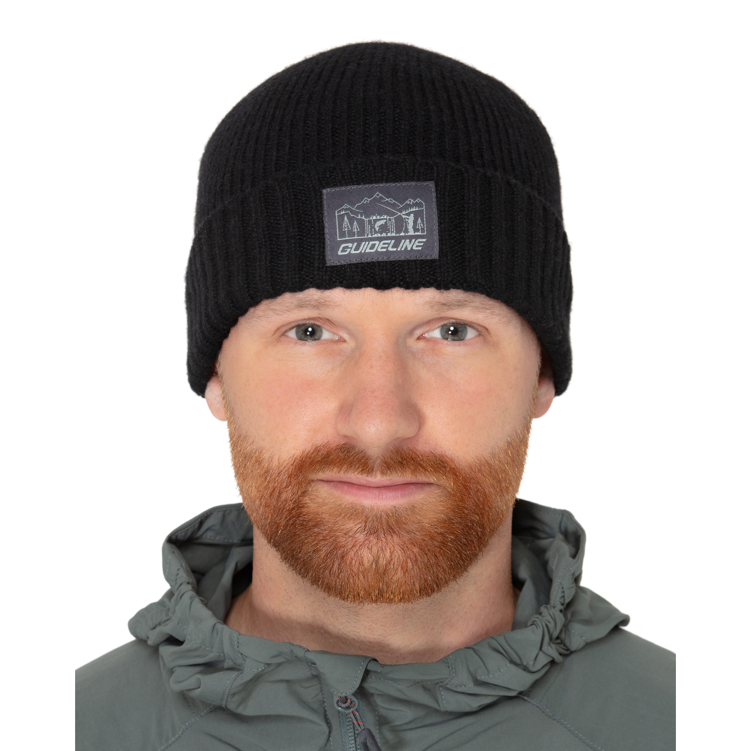 Guideline Black Gnat Beanie - Black i gruppen Kläder & Skor / Kepsar & Huvudbonader / Mössor hos Sportfiskeprylar.se (107713GL)
