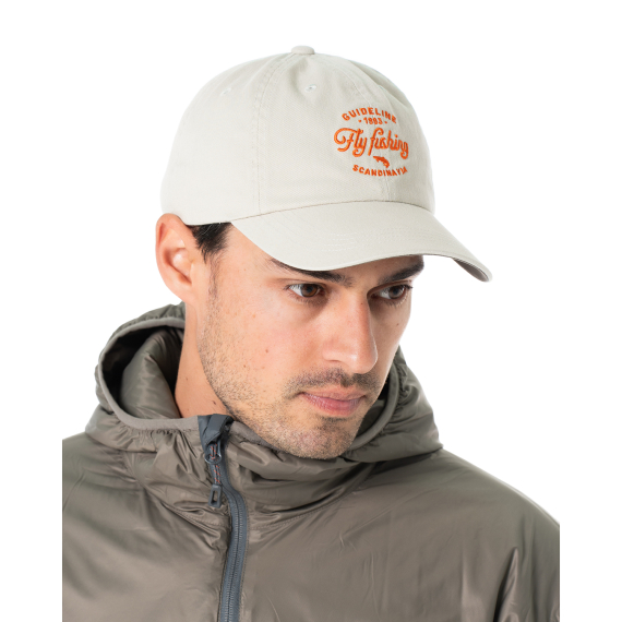 Guideline Fly Fishing Dad Cap - Bone i gruppen Kläder & Skor / Kepsar & Huvudbonader / Kepsar / Dad Caps hos Sportfiskeprylar.se (108506GL)