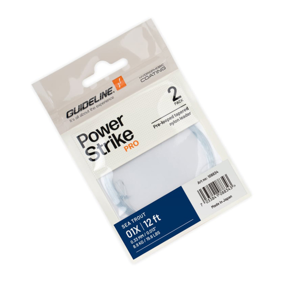 Guideline Sea Trout Leader 12\' i gruppen Krok & Småplock / Tafsar & Tafsmaterial / Färdiga Tafsar / Taperade Flugfisketafsar hos Sportfiskeprylar.se (108831GLr)