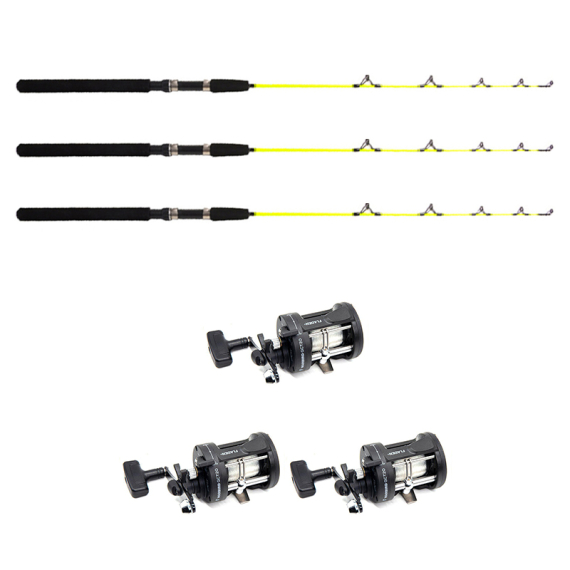 Fladen Ismetescombo 115cm Högervev 3-Pack i gruppen Fiskemetoder / Vinterfiske / Isfiskeset / Ismeteset hos Sportfiskeprylar.se (11-47420SET3PCS)