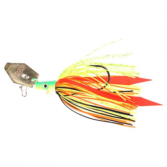 Pig Hula Chatterbait 11g - Fire Perch i gruppen Fiskedrag / Chatterbaits & Bladed Jigs hos Sportfiskeprylar.se (11-SH10-FRP)