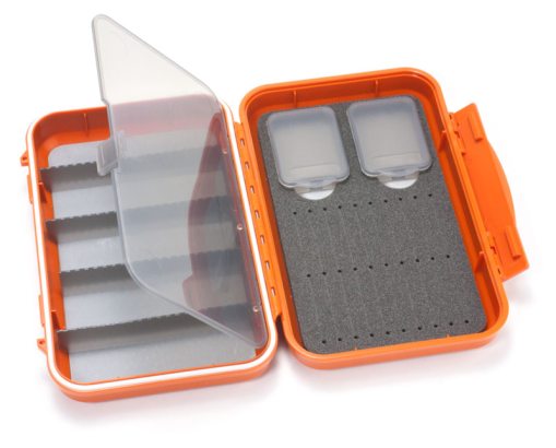 C&F Medium 2-Row WP Tube Fly Case w 5 Comp (CF-2405H) Burnt Orange i gruppen Förvaring / Boxar & Lådor / Flugaskar hos Sportfiskeprylar.se (1100183)