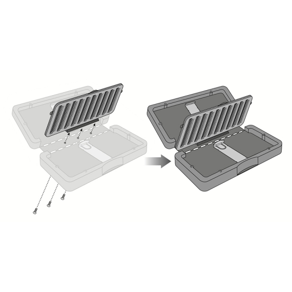 C&F Design Lightweight System Flip i gruppen Förvaring / Boxar & Lådor / Flugaskar hos Sportfiskeprylar.se (1100251r)