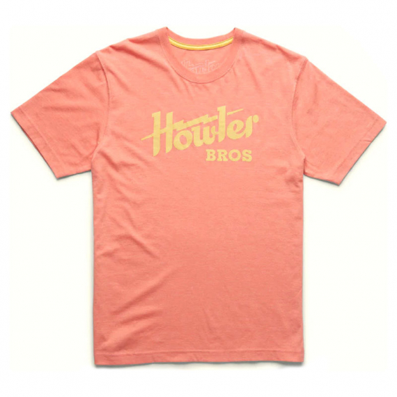 Howler T-Shirt Howler Electric Coral i gruppen Kläder & Skor / Kläder / T-shirts hos Sportfiskeprylar.se (110922S-COR-Mr)