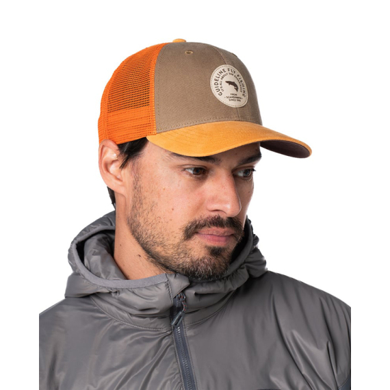 Guideline Badge Trucker Cap - Heat i gruppen Kläder & Skor / Kepsar & Huvudbonader / Kepsar hos Sportfiskeprylar.se (111065GL)