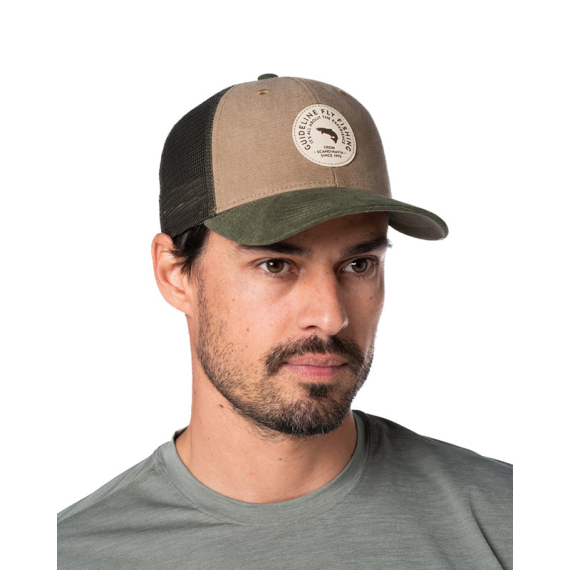 Guideline Badge Trucker Cap - Forest i gruppen Kläder & Skor / Kepsar & Huvudbonader / Kepsar hos Sportfiskeprylar.se (111066GL)