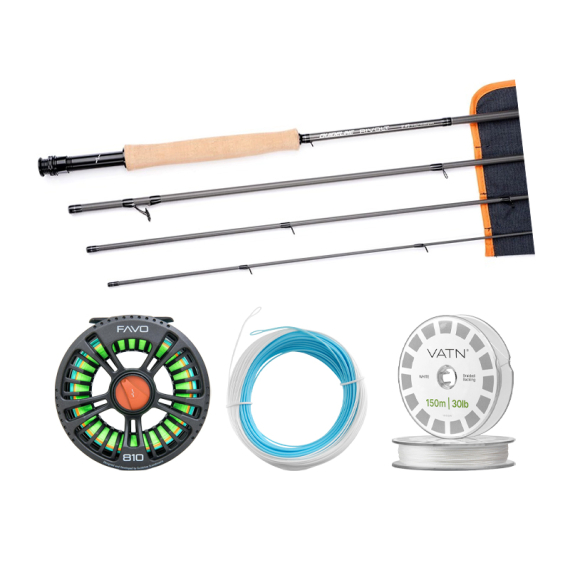 Guideline Rivolt Coastal+ Flugset - 9\' #7 i gruppen Fiskeset / Flugfiskeset / Flugfiskeset Enhands hos Sportfiskeprylar.se (111164GL2026COASTAL)