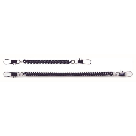 C&F Curl Cord Set Black (CFA-60S-BK) i gruppen Verktyg & Tillbehör / Övriga Verktyg / Lanyards & Remmar hos Sportfiskeprylar.se (1120043)