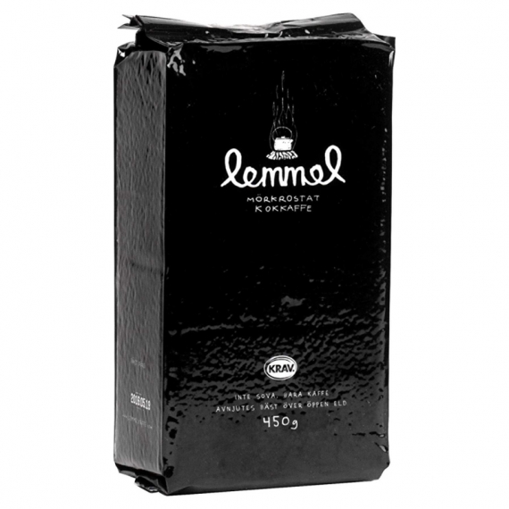 Lemmel Organic/Krav Dark Roast 450g i gruppen Outdoor / Friluftsmat / Kaffe hos Sportfiskeprylar.se (11225141)