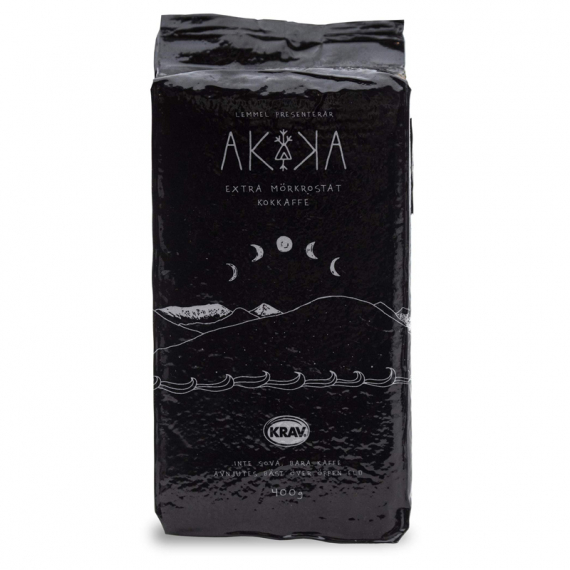 Lemmel Akka Organic/Krav Extra Dark Roast 400g i gruppen Outdoor / Friluftsmat / Kaffe hos Sportfiskeprylar.se (11325141)