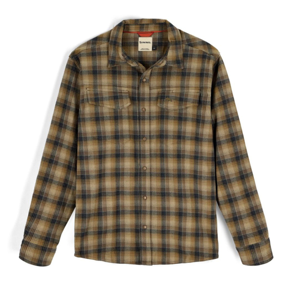 Simms Gallatin Flannel Shirt Kennebec Plaid: Stone i gruppen Kläder & Skor / Kläder / Skjortor hos Sportfiskeprylar.se (11896-1356-20r)
