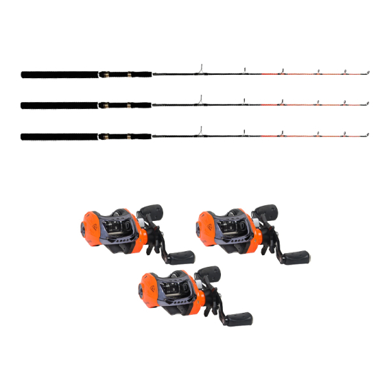Fladen Maxximus Predator Ice Medium 140cm & Warbird Combo 3-Pack i gruppen Fiskeset / Ismeteset hos Sportfiskeprylar.se (12-84140-1MWARBIRDSET3PCS)