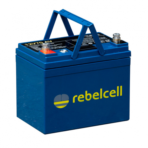 Rebelcell 12V70 AV Li-ion Batteri 836WH i gruppen Marinelektronik & Båt / Marinbatterier & Laddare / Marinbatterier / Litiumbatterier hos Sportfiskeprylar.se (12070AVREUA)