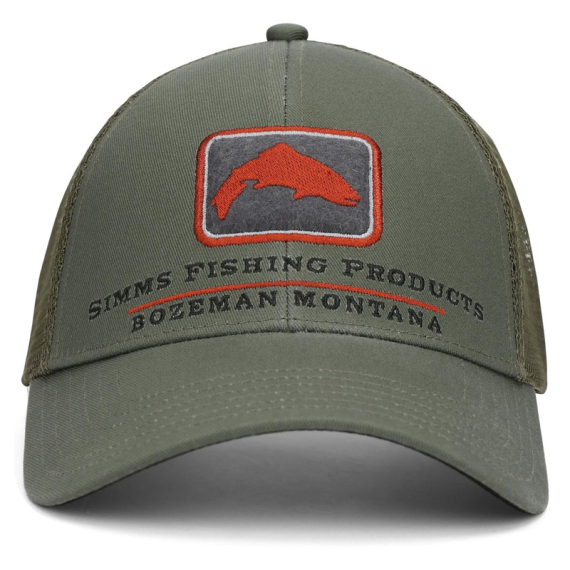 Simms Trout Icon Trucker Smokey Olive i gruppen Kläder & Skor / Kepsar & Huvudbonader / Kepsar hos Sportfiskeprylar.se (12226-1068-00)
