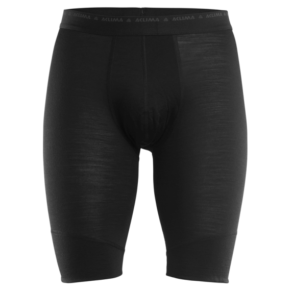 Aclima LightWool 140 Shorts Long M\'s Jet Black i gruppen Kläder & Skor / Kläder / Underställ & Underkläder / Underkläder hos Sportfiskeprylar.se (122322001-04r)