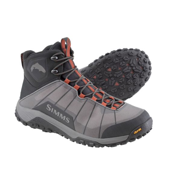 Simms Flyweight Boot Steel Vibram Grey i gruppen Kläder & Skor / Vadare & Vadarutrustning / Vadarskor hos Sportfiskeprylar.se (12631-016-13r)