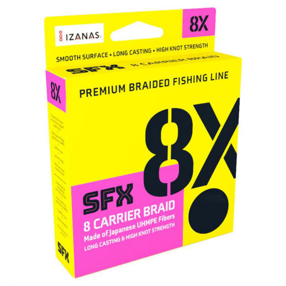 SFX 8X Braid Multicolour 274m - 0,285mm i gruppen Fiskelinor / Flätlinor & Superlinor hos Sportfiskeprylar.se (126733NO)