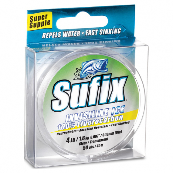 Sufix Invisiline Ice Fluorocarbon 50m i gruppen Fiskelinor / Pimpellinor hos Sportfiskeprylar.se (127598NOr)