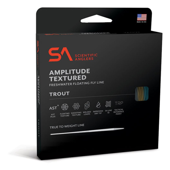 SA Amplitude Trout Celestial Blue/Bamboo/Blue Heron WF i gruppen Fiskelinor / Flugfiskelinor / Enhandslinor hos Sportfiskeprylar.se (128780r)