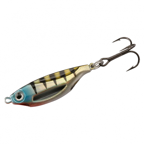 13 Fishing Flash Bang Jigging Rattle Spoon 3,8cm 10,6g - Cosmic Perch i gruppen Fiskedrag / Pimpelbeten / Blinkpirkar hos Sportfiskeprylar.se (129654NO)