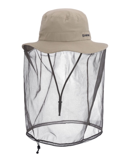 Simms Bugstopper Net Sombrero Stone i gruppen Kläder & Skor / Kepsar & Huvudbonader / Hattar / Mygghattar hos Sportfiskeprylar.se (12987-160-00EU)