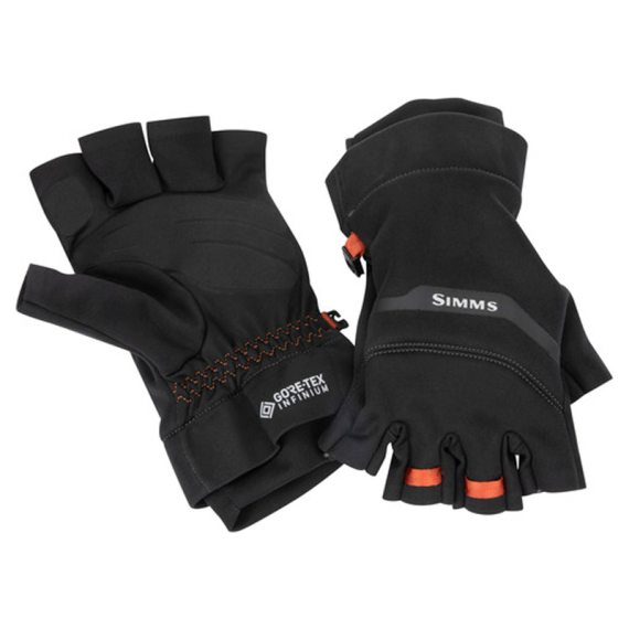 Simms Gore-Tex Infinium Half Finger Black i gruppen Kläder & Skor / Kläder / Handskar & Vantar hos Sportfiskeprylar.se (13109-001-30r)