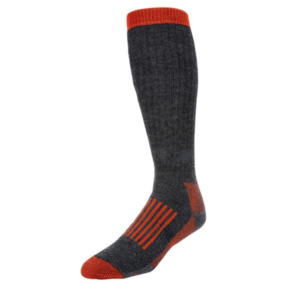 Simms Merino Thermal OTC Sock Carbon i gruppen Kläder & Skor / Kläder / Underställ & Underkläder / Strumpor hos Sportfiskeprylar.se (13140-003-30r)